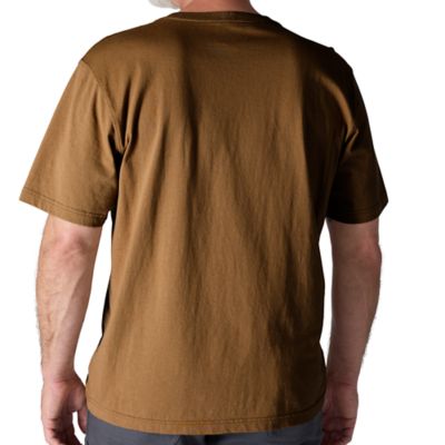 Image showing 3 th Carhartt Men's Iconic K87 Loose Fit Heavyweight Short-Sleeve Pocket T-Shirt