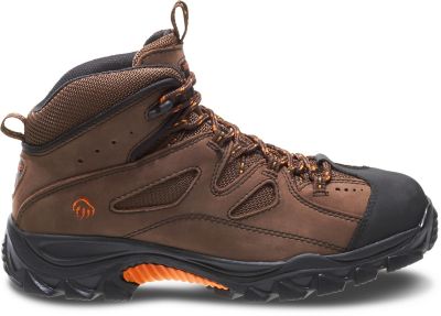 Image showing 0 th Wolverine Men's Steel Toe Hudson Leather Hiker Work Boots
