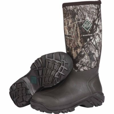 Muck Boot Company Men's Waterproof Woody Sport Tall Boots Bought the boots over a month ago to use for hunting