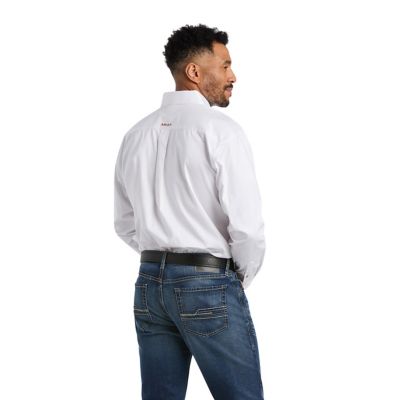 Image showing  Casual Series Solid Twill Classic Long Sleeve Shirt