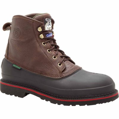 Georgia Boot Men's Muddog Waterproof Steel Toe Work Boots, 6 in.