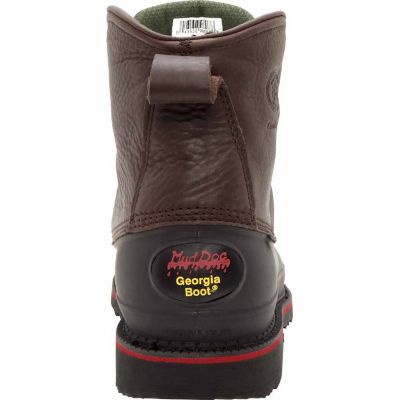 Image showing  Men's Steel Toe Muddog Waterproof Work Boots, 6 in.