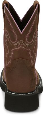 Image showing  Women's Gemma Gypsy Cowgirl Collection Soft Toe Boots, 8 in., Aged Bark