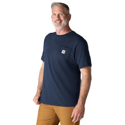 Image showing 1 th Carhartt Men's Iconic K87 Loose Fit Heavyweight Short-Sleeve Pocket T-Shirt