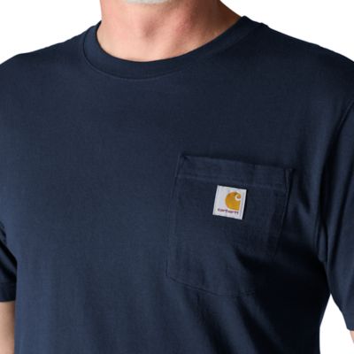 Image showing 2 th Carhartt Men's Iconic K87 Loose Fit Heavyweight Short-Sleeve Pocket T-Shirt