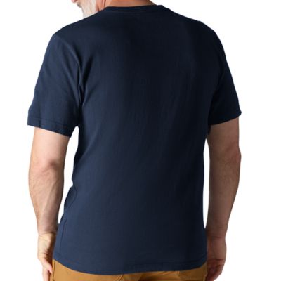 Image showing 3 th Carhartt Men's Iconic K87 Loose Fit Heavyweight Short-Sleeve Pocket T-Shirt