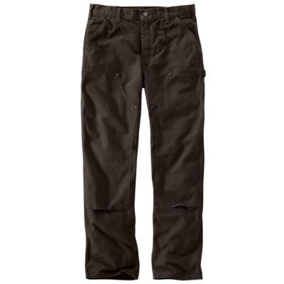 Carhartt Men's Loose Straight Washed Duck Double-Front Dungaree