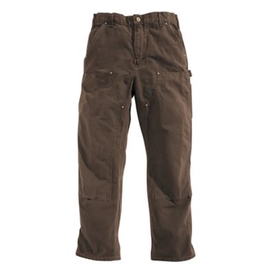 Carhartt Men's Loose Straight Washed Duck Double-Front Dungaree