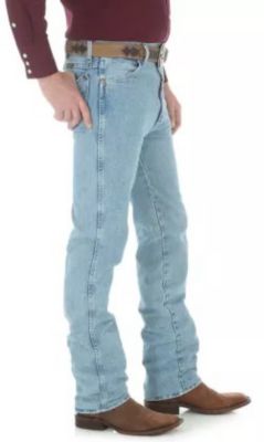 Image showing 4 th Wrangler Men's Slim Fit High-Rise Cowboy Cut Jeans