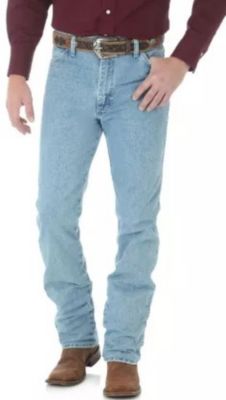 Image showing 5 th Wrangler Men's Slim Fit High-Rise Cowboy Cut Jeans