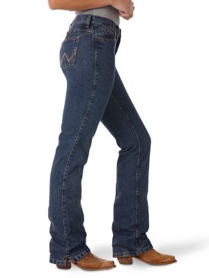 Image showing  Women's Classic Fit Mid-Rise Ultimate Riding Jeans, Cash