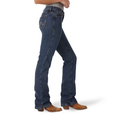 Image showing 2 th Wrangler Women's Classic Fit Mid-Rise Ultimate Riding Jeans, Cash