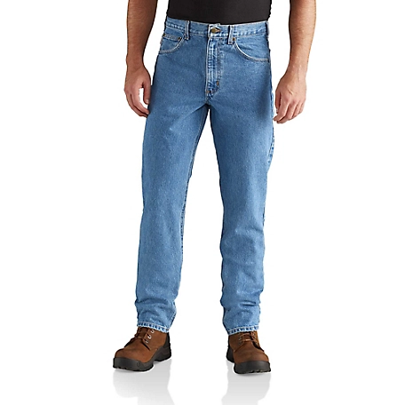 Carhartt Men's Traditional Fit Mid-Rise Work Jeans
