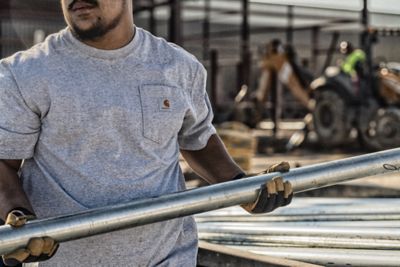 Image showing 6 th Carhartt Men's Iconic K87 Loose Fit Heavyweight Short-Sleeve Pocket T-Shirt