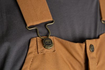 Image showing 5 th Berne Men's Quilt-Lined Duck Insulated Bib Overalls