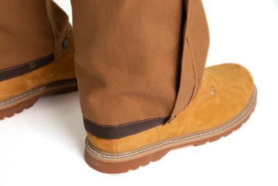 Image showing  Men's Quilt-Lined Duck Insulated Bib Overalls