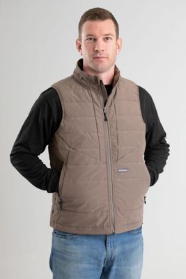 Image showing  Men's Super-Duty Washed Duck Quilt-Lined Hooded Jacket