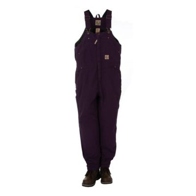 Berne Girls' Sanded/Washed Duck Insulated Bib Overalls