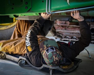 Image showing 8 th Berne Men's Heritage Unlined Duck Bib Overall