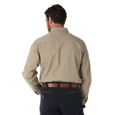 Image showing  Men's Riggs Workwear Twill Long-Sleeve Work Shirt