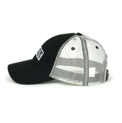 Image showing  Unisex Adult Mesh Twill Trucker Cap, Black