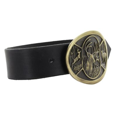 Image showing  Unisex Adult Deer Heritage Attitude Belt Buckle