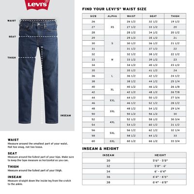 Image showing 4 th Levi's Men's Regular Fit Natural-Rise 505 Jeans