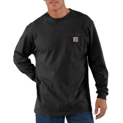 Carhartt K126 Men's Loose Fit Long-Sleeve Workwear Pocket T-Shirt