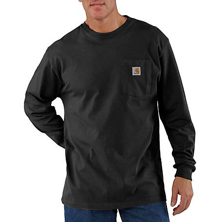 Carhartt Men's Long Sleeve Work Wear Pocket T-Shirt at Tractor Supply Co.