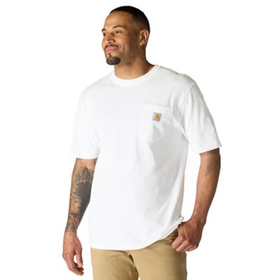 Image showing 1 th Carhartt Men's Iconic K87 Loose Fit Heavyweight Short-Sleeve Pocket T-Shirt