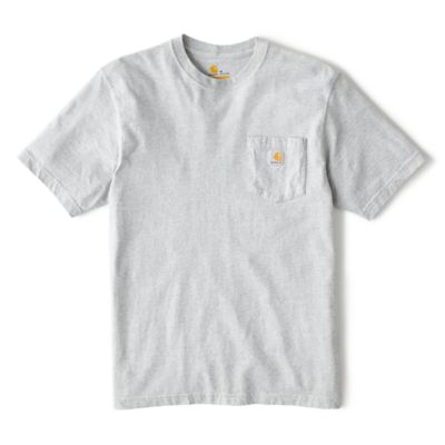 Image showing 0 th Carhartt Men's Iconic K87 Loose Fit Heavyweight Short-Sleeve Pocket T-Shirt