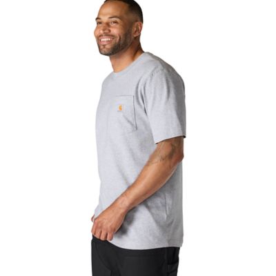 Image showing 2 th Carhartt Men's Iconic K87 Loose Fit Heavyweight Short-Sleeve Pocket T-Shirt