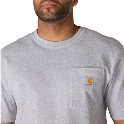 Image showing 3 th Carhartt Men's Iconic K87 Loose Fit Heavyweight Short-Sleeve Pocket T-Shirt
