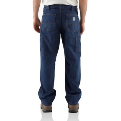 Image showing 3 th Carhartt Men's Flame Resistant Loose Fit Utility Jean