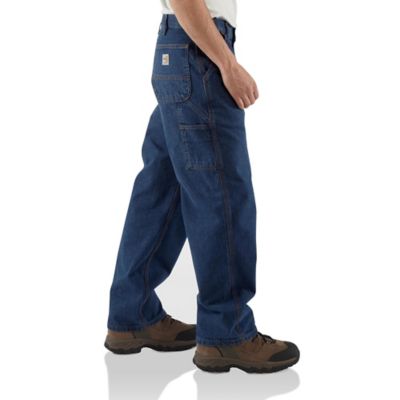 Image showing 1 th Carhartt Men's Flame Resistant Loose Fit Utility Jean