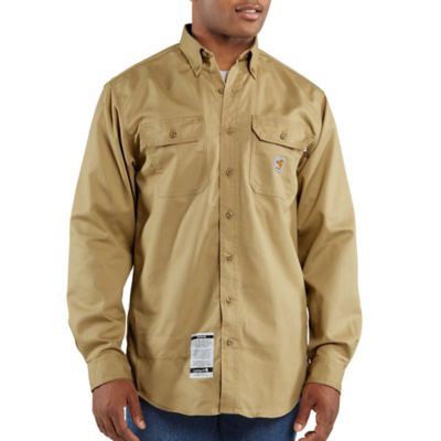 Image showing  Men's Flame-Resistant Classic Twill Work Shirt
