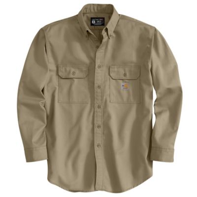 Image showing 3 th Carhartt Men's Flame-Resistant Classic Twill Work Shirt