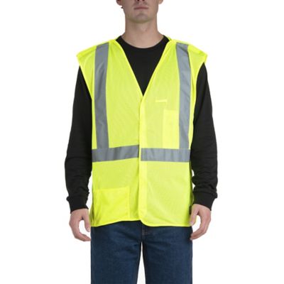 Berne Men's Hi-Vis Easy-Off Safety Vest