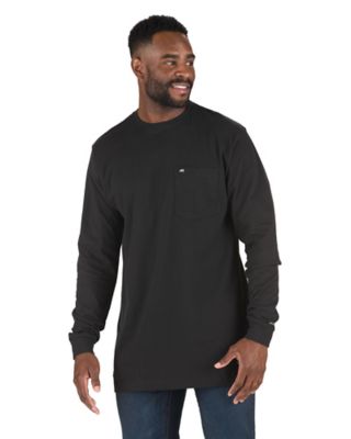 Image showing  Men's Heavyweight Long-Sleeve Pocket T-Shirt