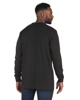 Image showing  Men's Heavyweight Long-Sleeve Pocket T-Shirt