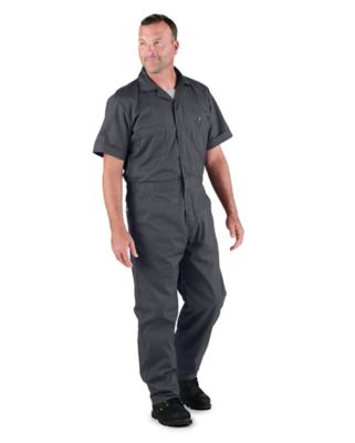 Berne Men's Heritage Short Sleeve Poplin Coverall