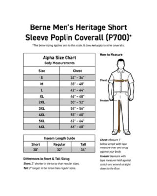 Image showing 2 th Berne Men's Heritage Short Sleeve Poplin Coverall