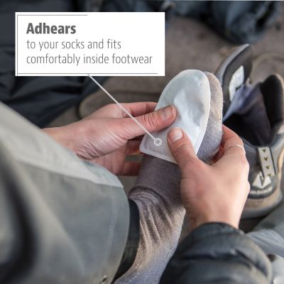 Pure Heat NEW 5 Hrs Details about   Yaktrax Adhesive Toe Warmers 6 warmers 
