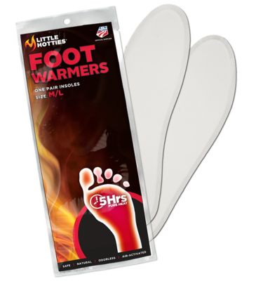 2 Pack NEW Little Hotties Thermal Insole Keep Feet Warmer One Size Fits Most-13°