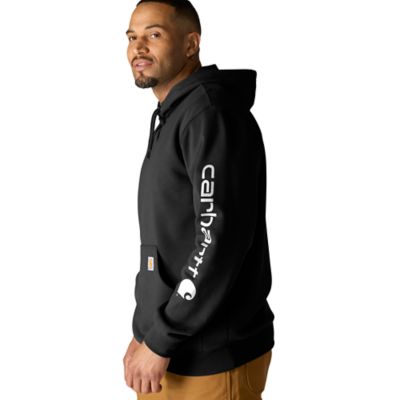Image showing 2 th Carhartt Men's Iconic K288 Logo Hooded Sweatshirt