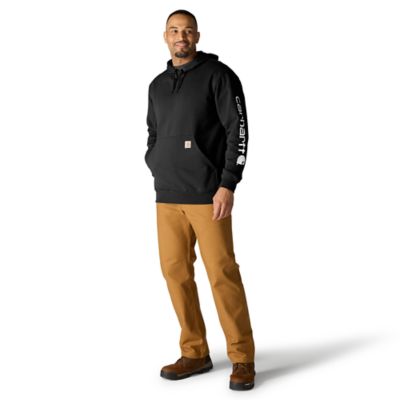 Image showing 4 th Carhartt Men's Iconic K288 Logo Hooded Sweatshirt