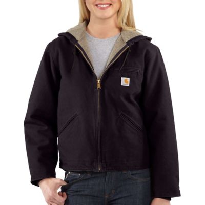 womens carhartt jacket with fur hood