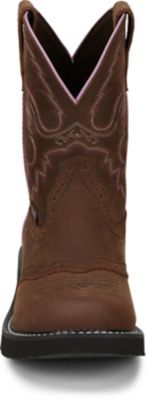 Image showing  Women's Gemma Gypsy Cowgirl Collection Soft Toe Boots, 8 in., Aged Bark