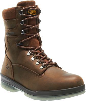 Image showing 0 th Wolverine Men's DuraShocks Waterproof Insulated Work Boots, 8 in.