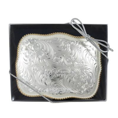 Image showing Buckle Scalloped Silver MS62